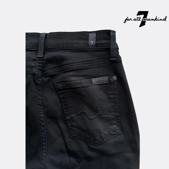 7 For All Mankind Women’s Gwenevere Ankle Skinny Mid Rise Jeans – Size 24 – B - Picture 8 of 8